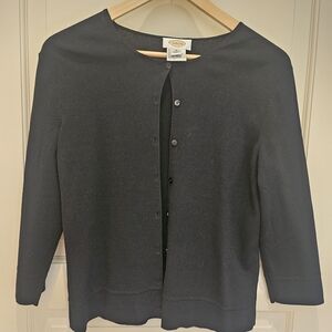 Talbots Black Knit Sweater